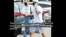Justin & Hailey Bieber Step Out for Lunch on Second Wedding Anniversary