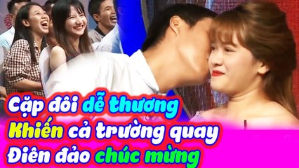 Cặp Đôi Dễ Thương Khiến Cả Trường Quay Vỗ Tay Điên Đảo Chúc Mừng Khi Bấm Nút Hẹn Hò | BMHH Tập 301