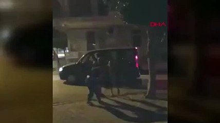 Eski eşini önce evde, kaçınca da sokakta darbetti