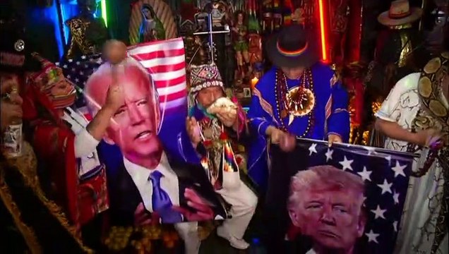 Peruvian shamans predict the result of the US presidential election