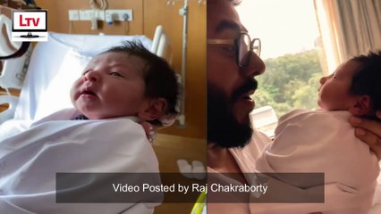 Exclusive Video! বাবার সঙ্গে জরুরি কথা বলছে ইউভান! | First Video of Yuvan Chakraborty 2020 | LTV