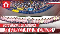 Foto oficial de América es parecida a una de Chivas del Apertura 2013