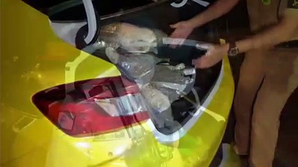 PM faz grande apreensão de maconha no Bairro Pioneiros Catarinenses