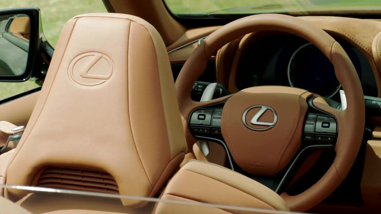 Neues Lexus LC Cabriolet - Interieur Design