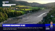 Une partie des bassins du Doubs complètement à sec à cause de la sécheresse