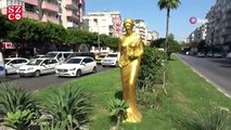 Antalya Altın Portakal Film Festivalin'in 57'nci yılına özel 57 heykel