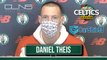 Daniel Theis Practice Interview | Distracted by Refs Celtics vs Heat | Game 2 East Finals