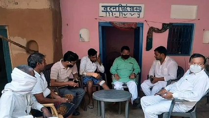 स्थानीय निवासी के घायल होने पर मुलाकात करने पहुंचे पूर्व सांसद