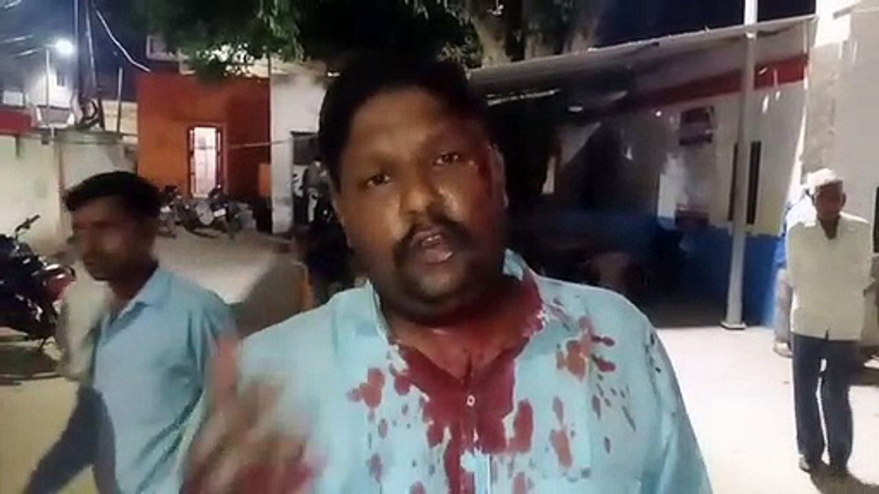 आगरा: जमीनी विवाद में दो पक्षों में टकराव
