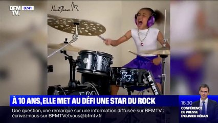 À 10 ans, elle met au défi une star du rock et obtient une chanson à son nom