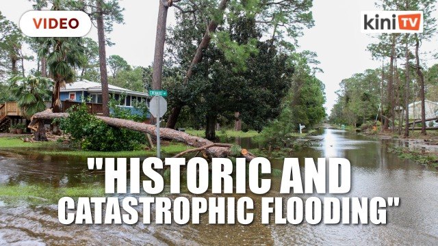 Hurricane Sally weakens to tropical storm, brings 'historic flooding' to US Gulf Coast