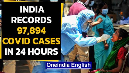 Télécharger la video: India records more than 97,000 Covid cases in 24 hours, active cases cross 1 million mark | Oneindia