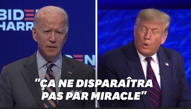 Pour Biden, l'échec de Trump face à la pandémie de Covid le disqualifie totalement