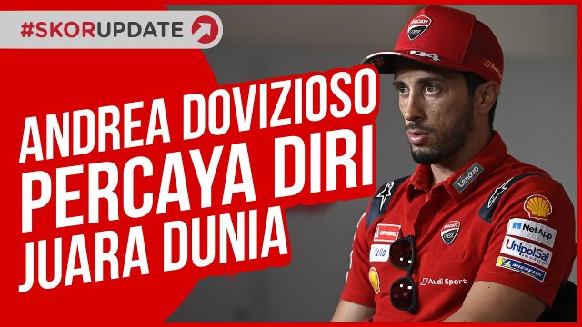 ANDREA DOVIZIOSO YAKIN JUARA DUNIA MOTOGP, MAVERICK VINALES LEWAT !!!