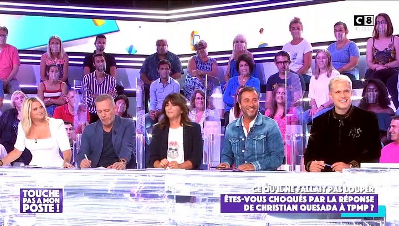 Guillaume Genton revient sur l'histoire du sexe tordu de Christian Quesada dans "Touche pas à mon poste" (C8) le 16 septembre 2020.