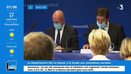 La matinale de France Bleu Azur du 17/09/2020