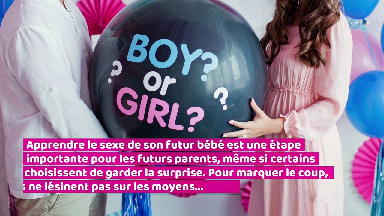 Un couple révèle se sexe de son enfant sur la plus haute tour du monde