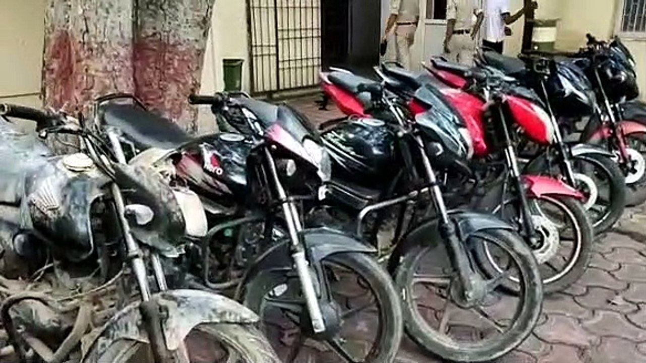 वाहन चोरी गिरोह चढ़ा पुलिस के हत्थे, 9 वाहन जब्...