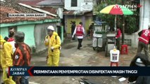 PMI Kota Sukabumi Gencar Semprot Disinfektan