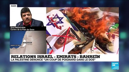 Accord UAE-Bahrein-Israel:"Les Palestiniens de Gaza attendent un changement dans leur situation"