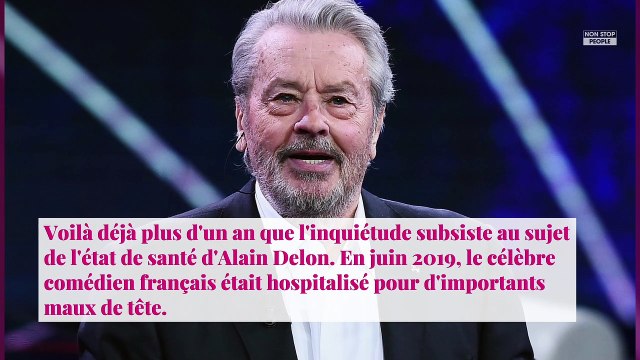 Alain Delon isolé à Douchy : son fils Anthony Delon donne ses nouvelles