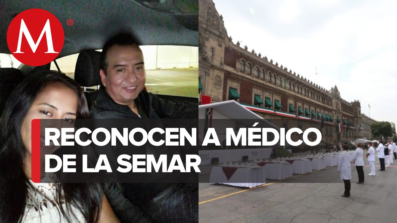 “Es un héroe que está en el cielo": condecoran a médico que murió de covid-19