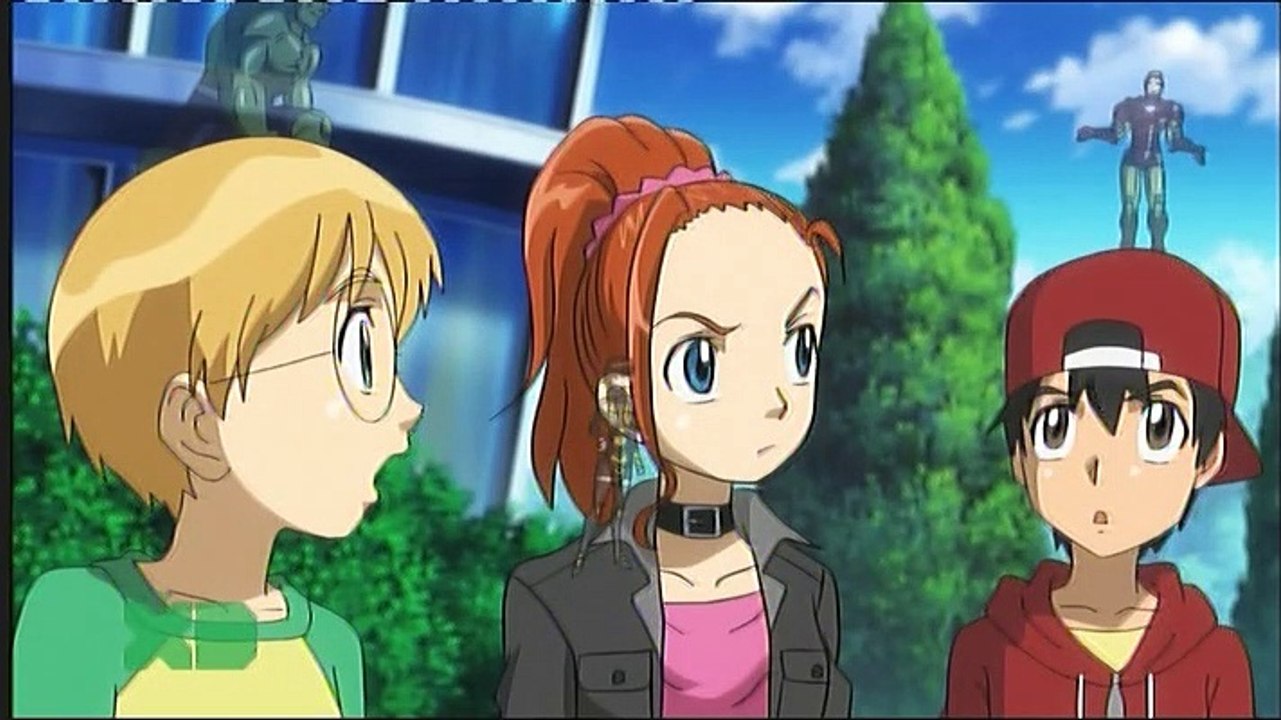 Marvel Disk Wars The Avengers (2014) English dub 23 - The Rise Of The Red Skull