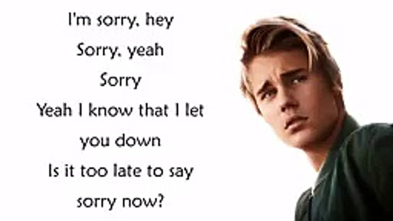 Justin Bieber - Sorry (Lyrics)_144p