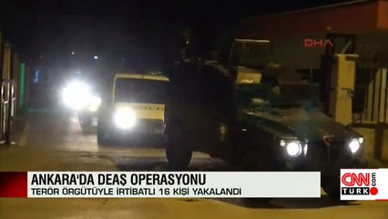 Son dakika haberi... Ankara'da DEAŞ operasyonu! | Video