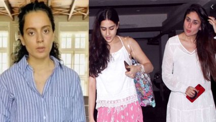 Kangana Ranaut ने Sara Sushant के ब्रेकअप पे दिया बड़ा बयान; निशाने पर Kareena | FilmiBeat