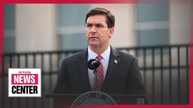 Esper brings up need for collective security alliance in Indo-Pacific