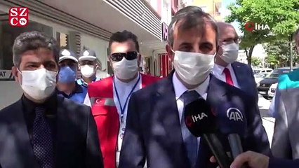 Corona denetiminde vali 'maske' dedi vatandaş 'üzüm'
