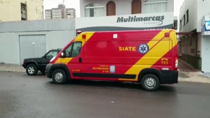 Mulher fica ferida ao sofrer queda de bicicleta no Centro