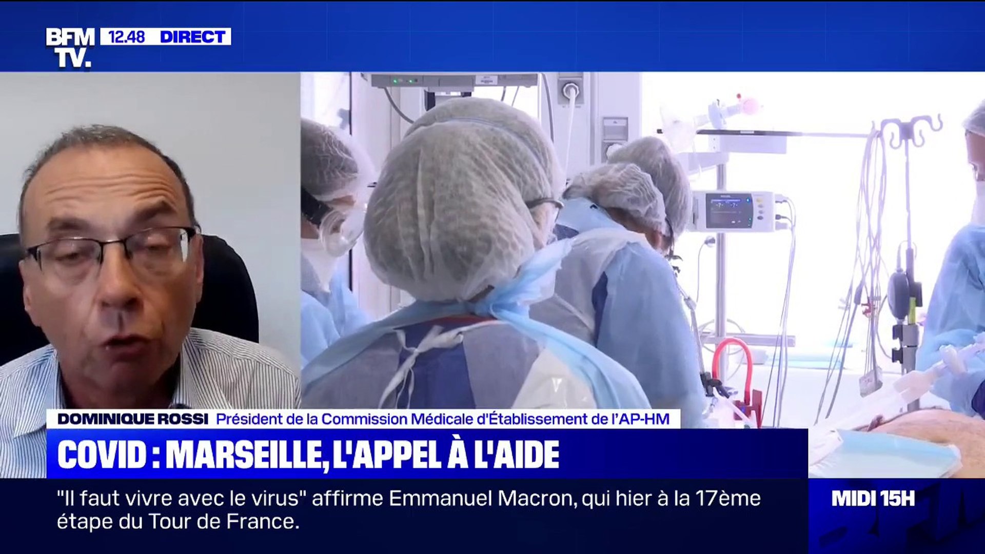 Dominique Rossi (AP-HM) annonce que cent infirmières et médecins ont été  recrutés dans les hôpitaux de Marseille - Vidéo Dailymotion