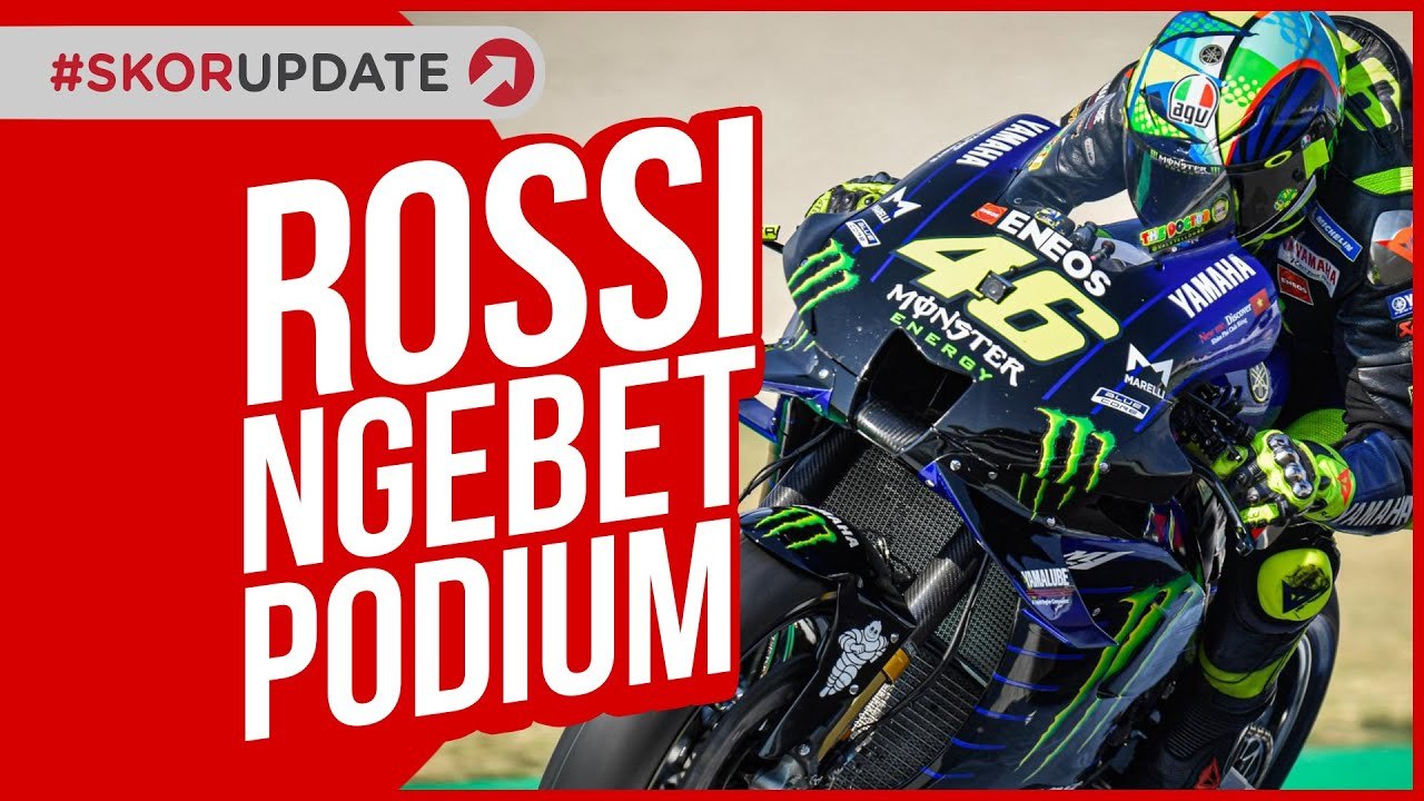 VALENTINO ROSSI MASIH 'NGEBET' NAIK PODIUM MOTOGP