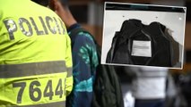 Sospechoso de incitar a la violencia en Bogotá fue capturado con chaleco antibalas de la UNP