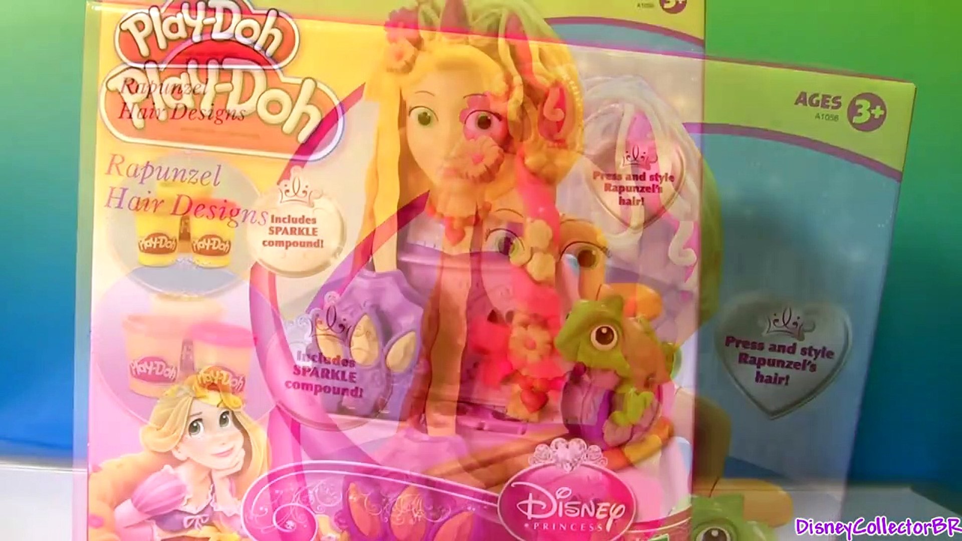 ♥ Play-Doh Disney Princess Rapunzel Tangled Hair Designs Playset (Play-Doh  Set for Little Girls) 