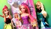 Rapunzel Bath Magic Color Change Doll with Frozen dolls Princess Anna Elsa