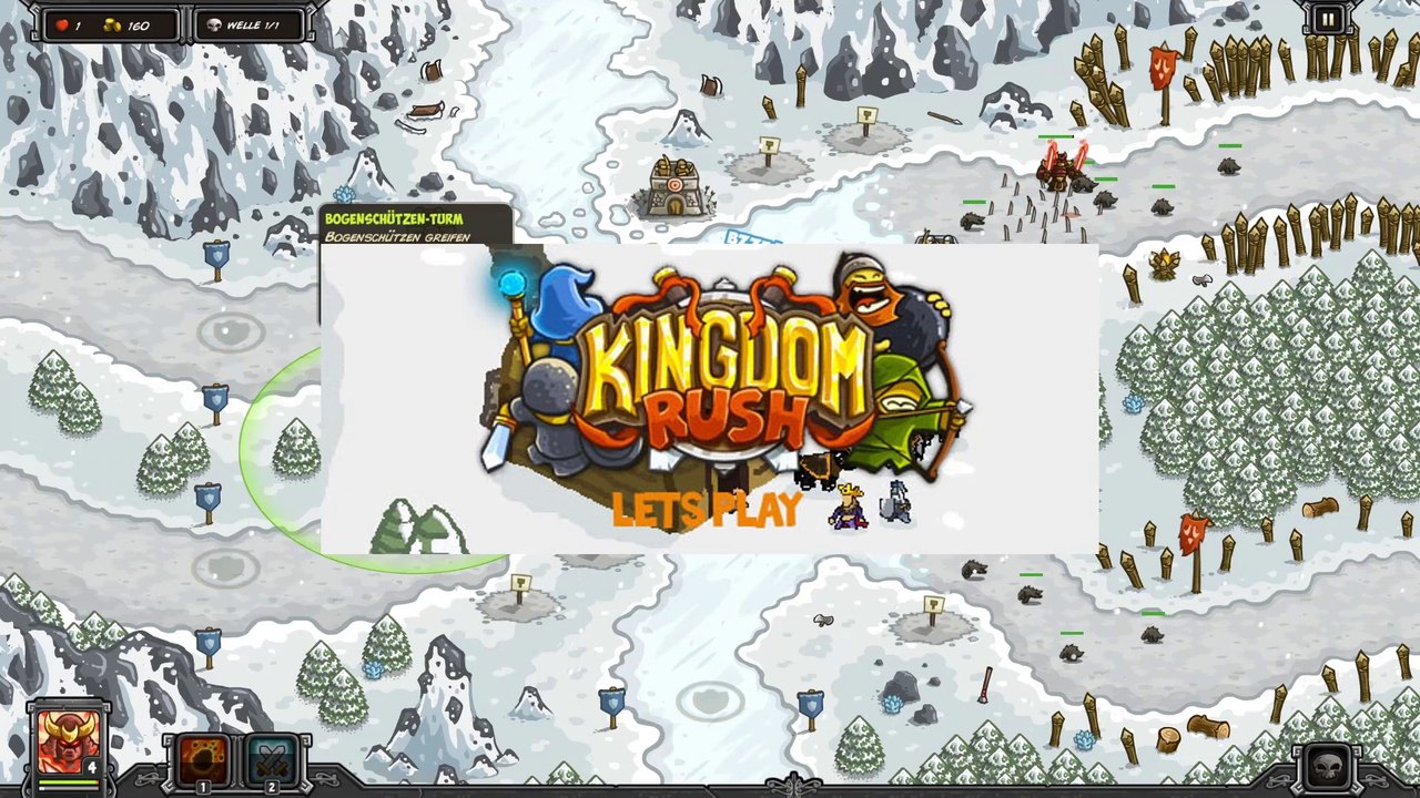 Kingdom Rush Let's Play 92: Wenn man den Schlittenweg vergisst...