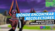 ¿Dónde están los Recolectores en Fortnite temporada 4? Localización desafíos de la semana 4