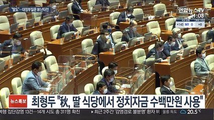 秋로 시작해 秋로 끝난 대정부질문…일촉즉발 신경전