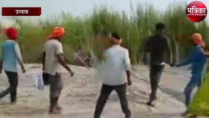 जमीन पर कब्जे को लेकर जमकर चली लाठी