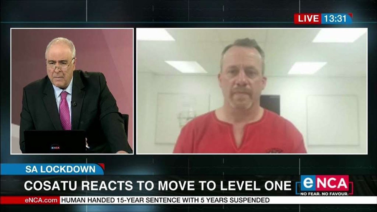 COSATU reacts to move to level 1