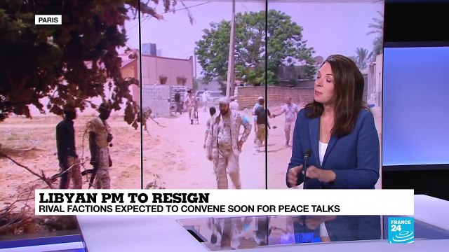 Libyan PM to resign: Rival factions expected to convene soon for peace talks