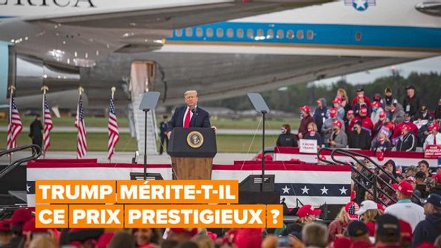 Trump de nouveau nominé pour le prix Nobel de la paix !