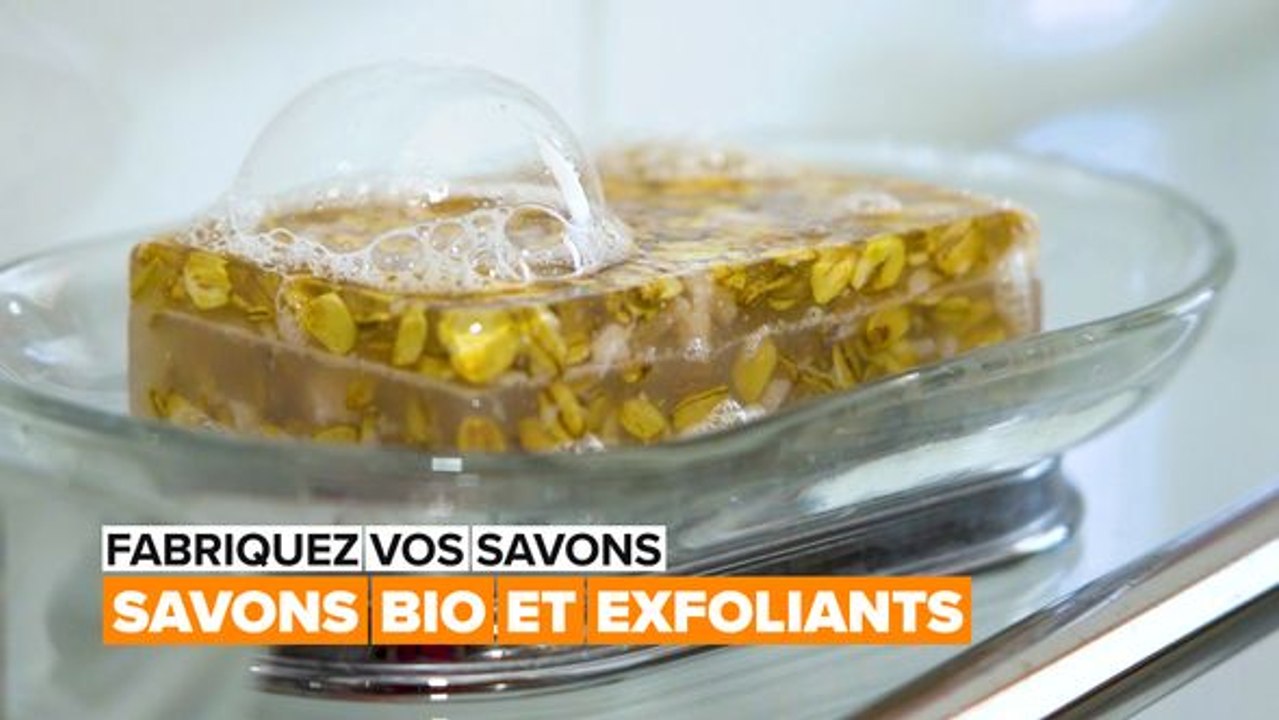 Fabriquez  vos savons : le savon exfoliant