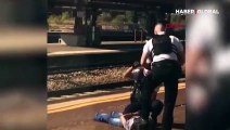 Fransa'da polis şiddeti! Kafasına basarak ezdi