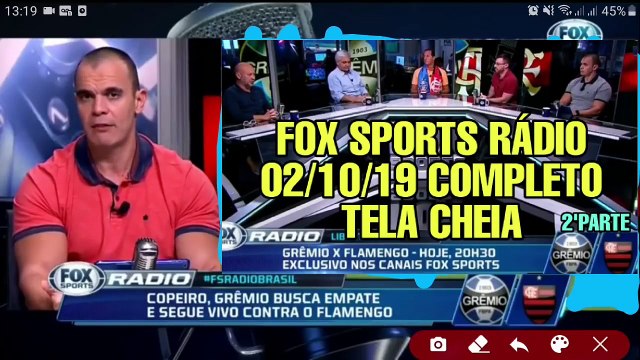 Fox sports rádio - SORMANI sou bom nas ANÁLISES mesmo