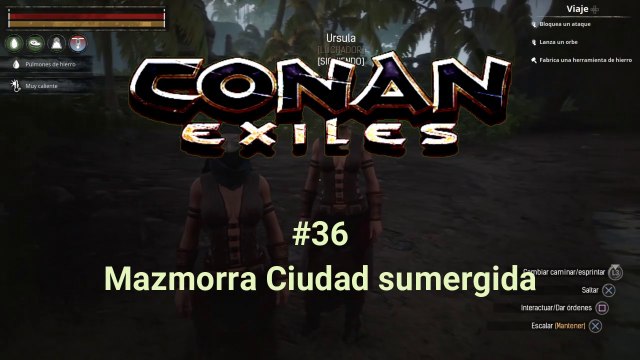 Conan Exiles #36 - Mazmorra Ciudad sumergida - CanalRol 2020
