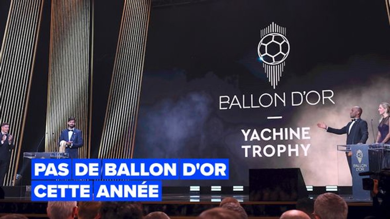 Le Ballon d’Or n’aura pas lieu cette année